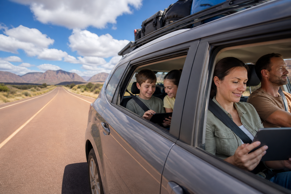 How to Stay Connected on Long Family Road Trips Across Australia: A Practical Guide